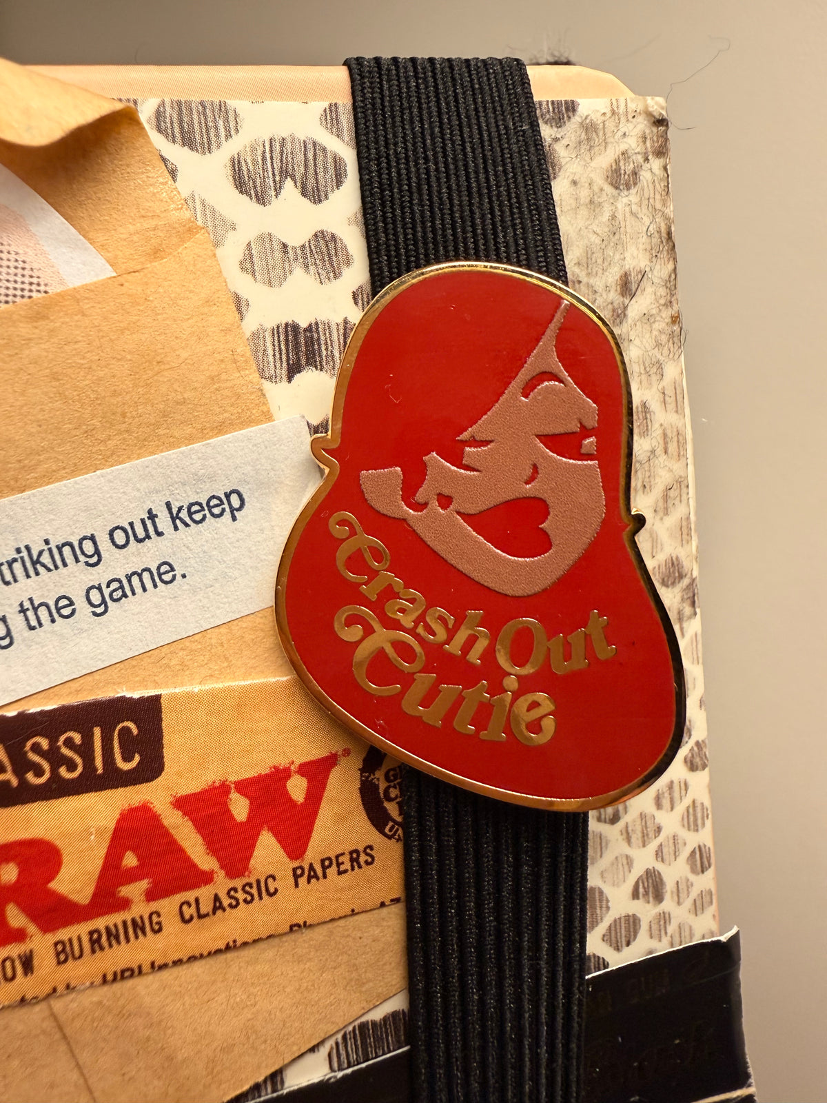 Crash Out Cutie Enamel Pin