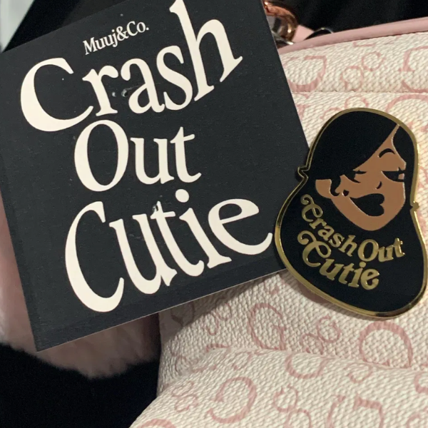 Crash Out Cutie Enamel Pin