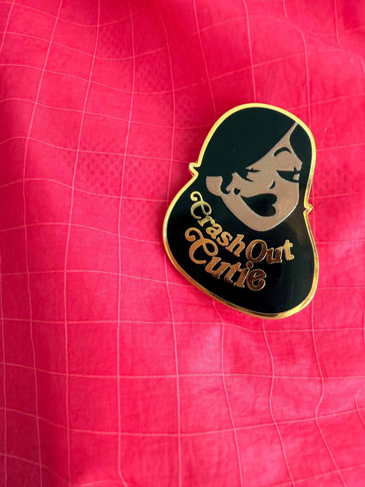 Crash Out Cutie Enamel Pin