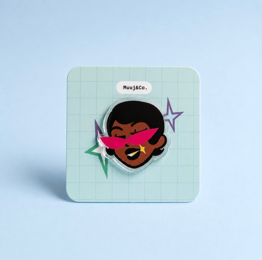 It Girl Acrylic Pin