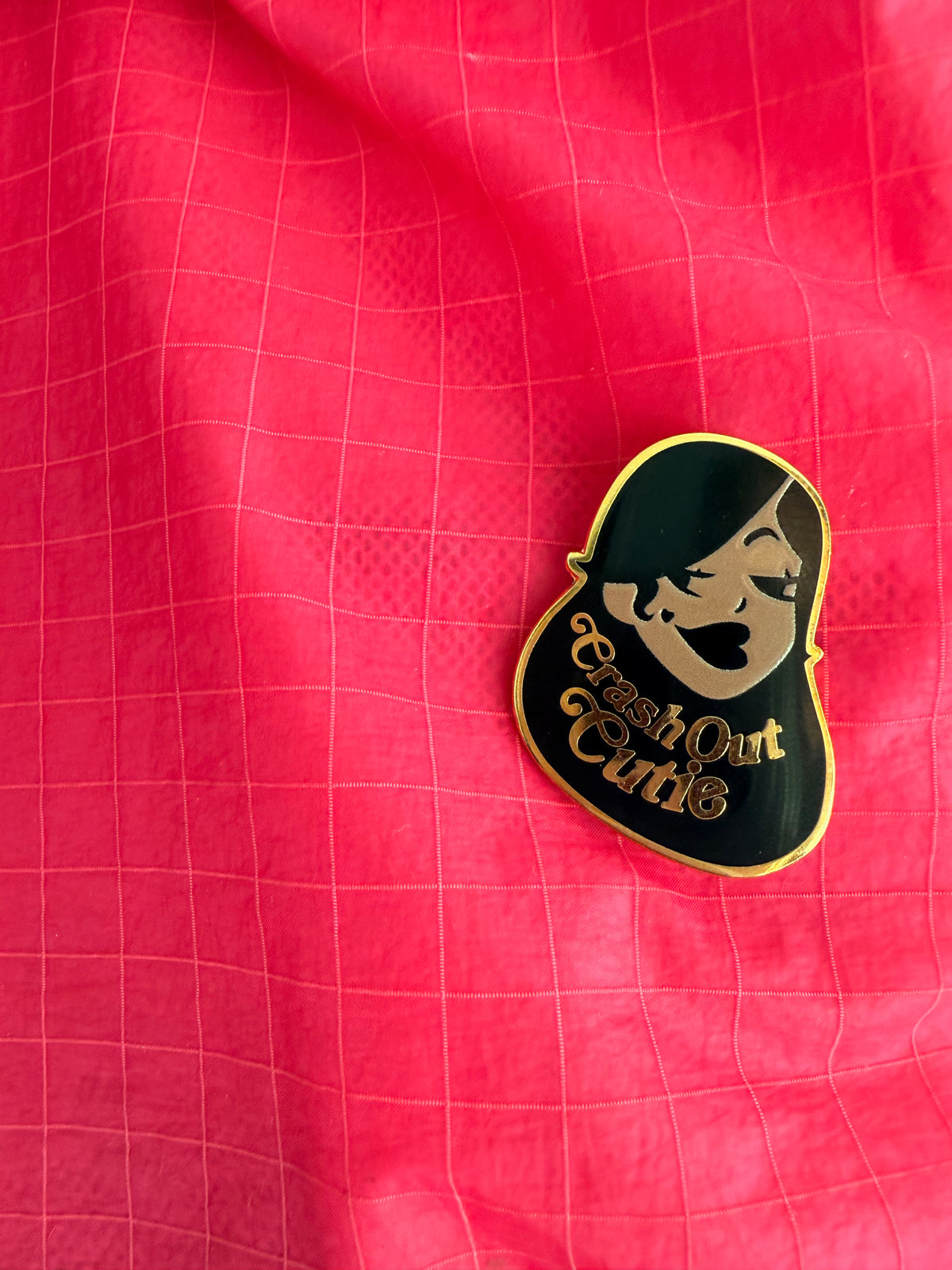 Crash Out Cutie Enamel Pin