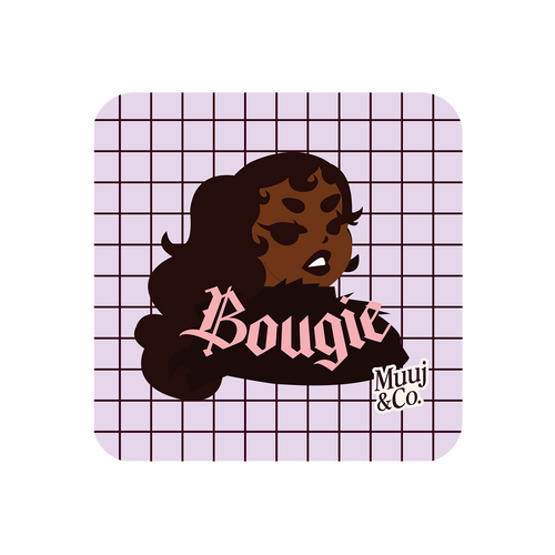 Bougie Acrylic Pin