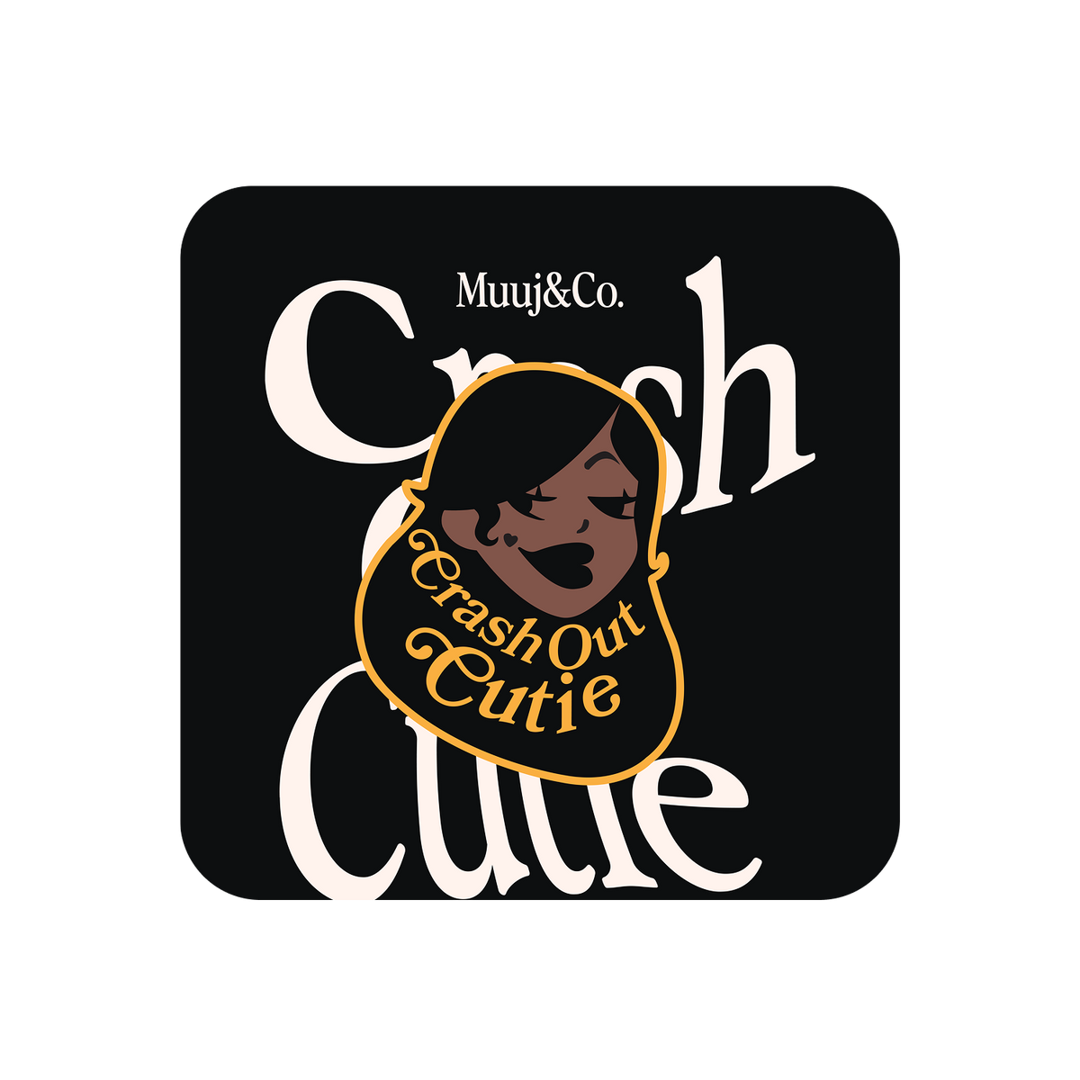 Crash Out Cutie Enamel Pin