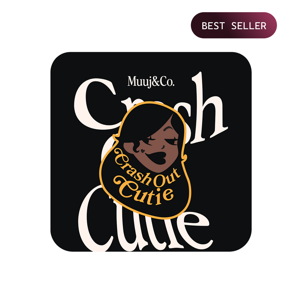 Crash Out Cutie Enamel Pin