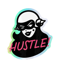 Hustle Sticker