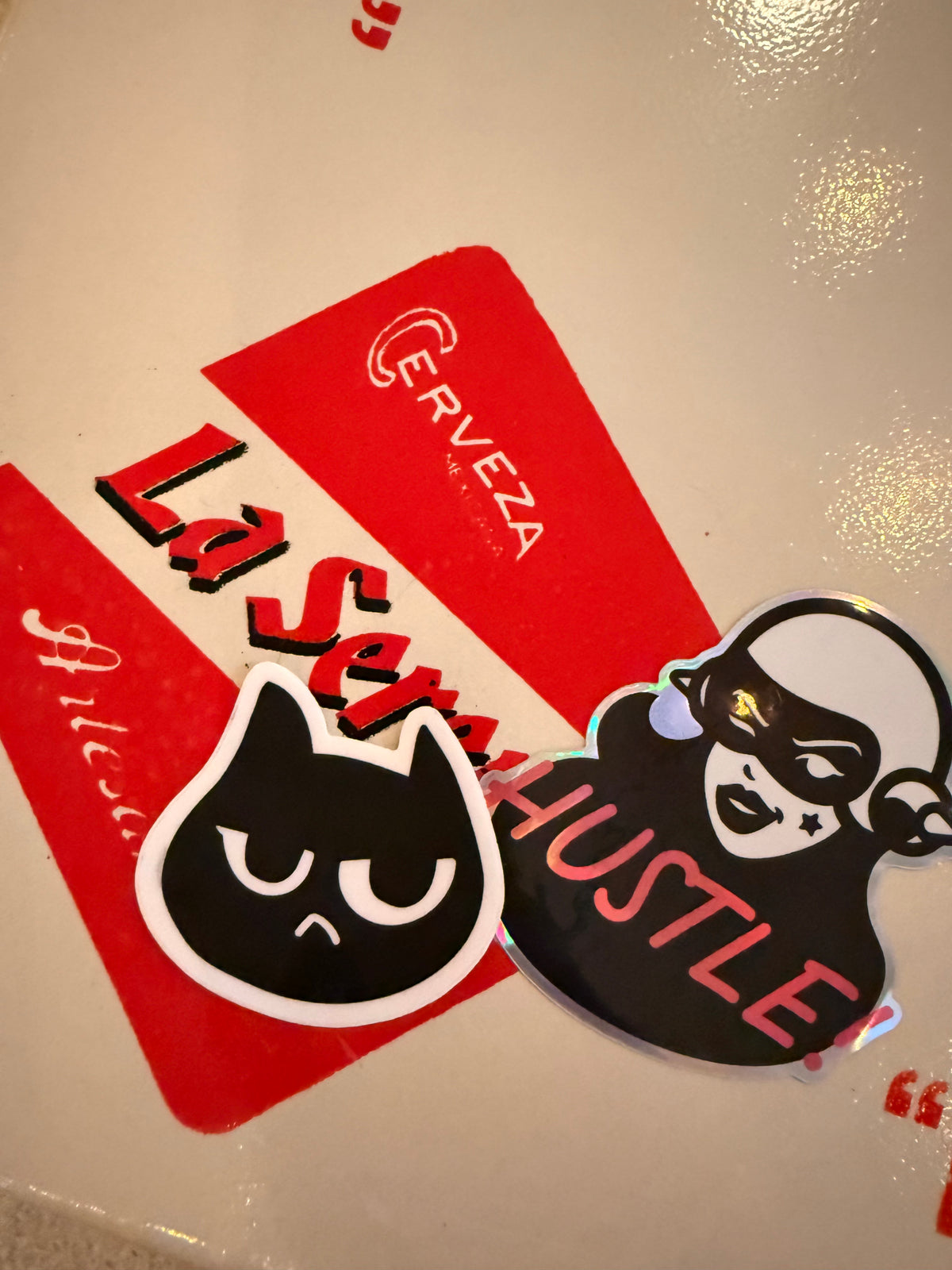 Hustle Motivational Vinyl Sticker