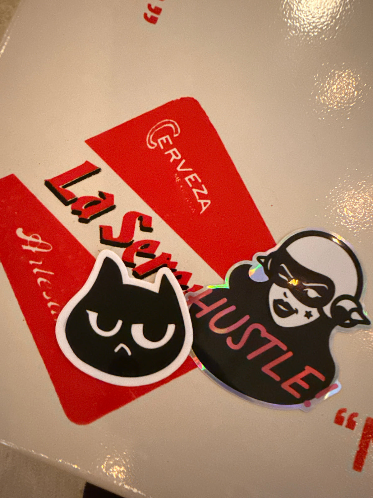 Sassy Cat Vinyl Sticker
