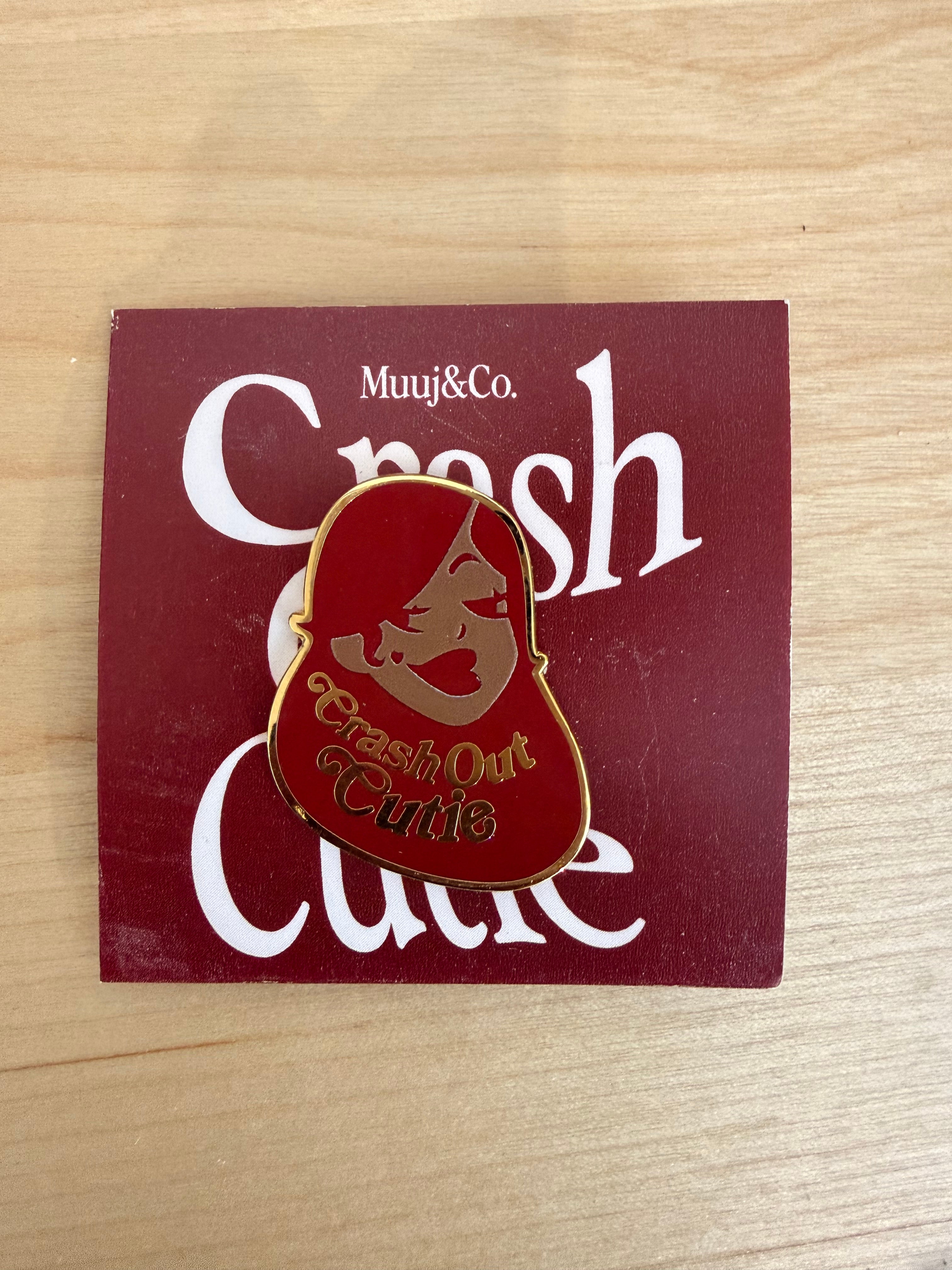 Crash Out Cutie Pin