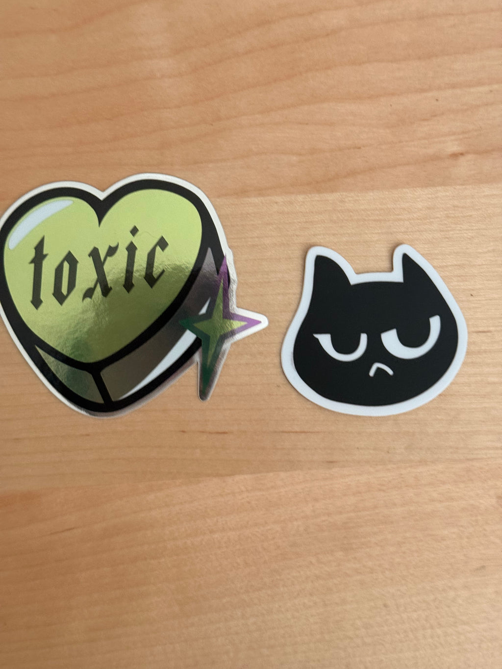 Toxic Candy Heart Sticker