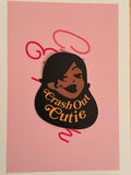 Crash out Cutie Sticker