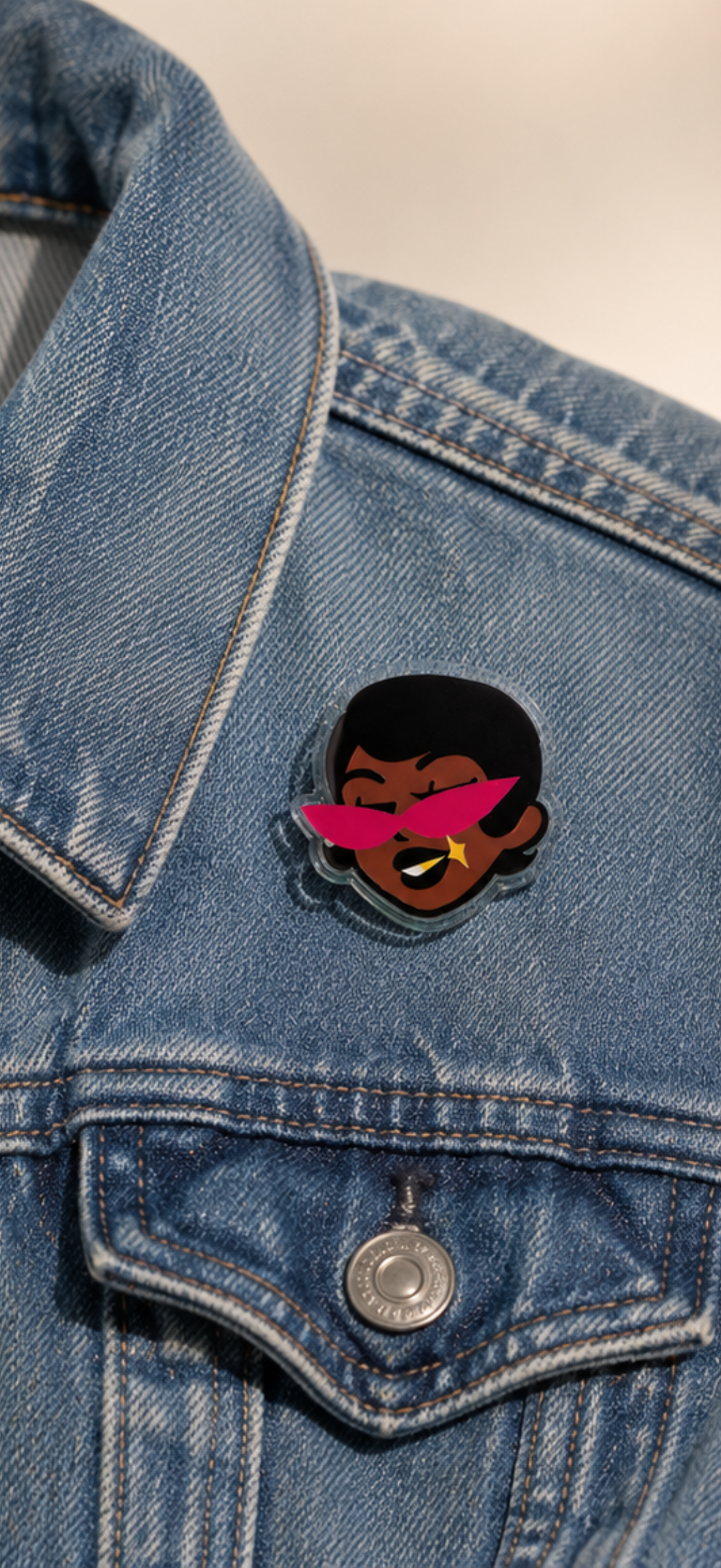 It Girl Acrylic Pin
