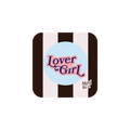 Lover girl Text Acrylic Pin