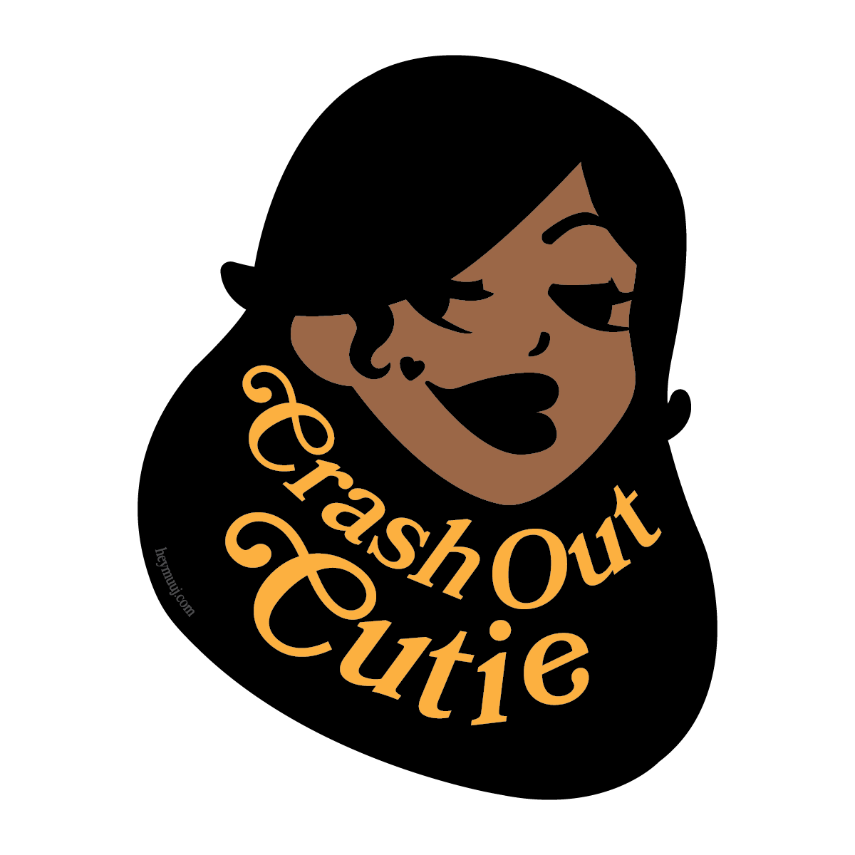 Crash Out Cutie Enamel Pin