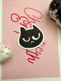 Sassy Cat Vinyl Sticker