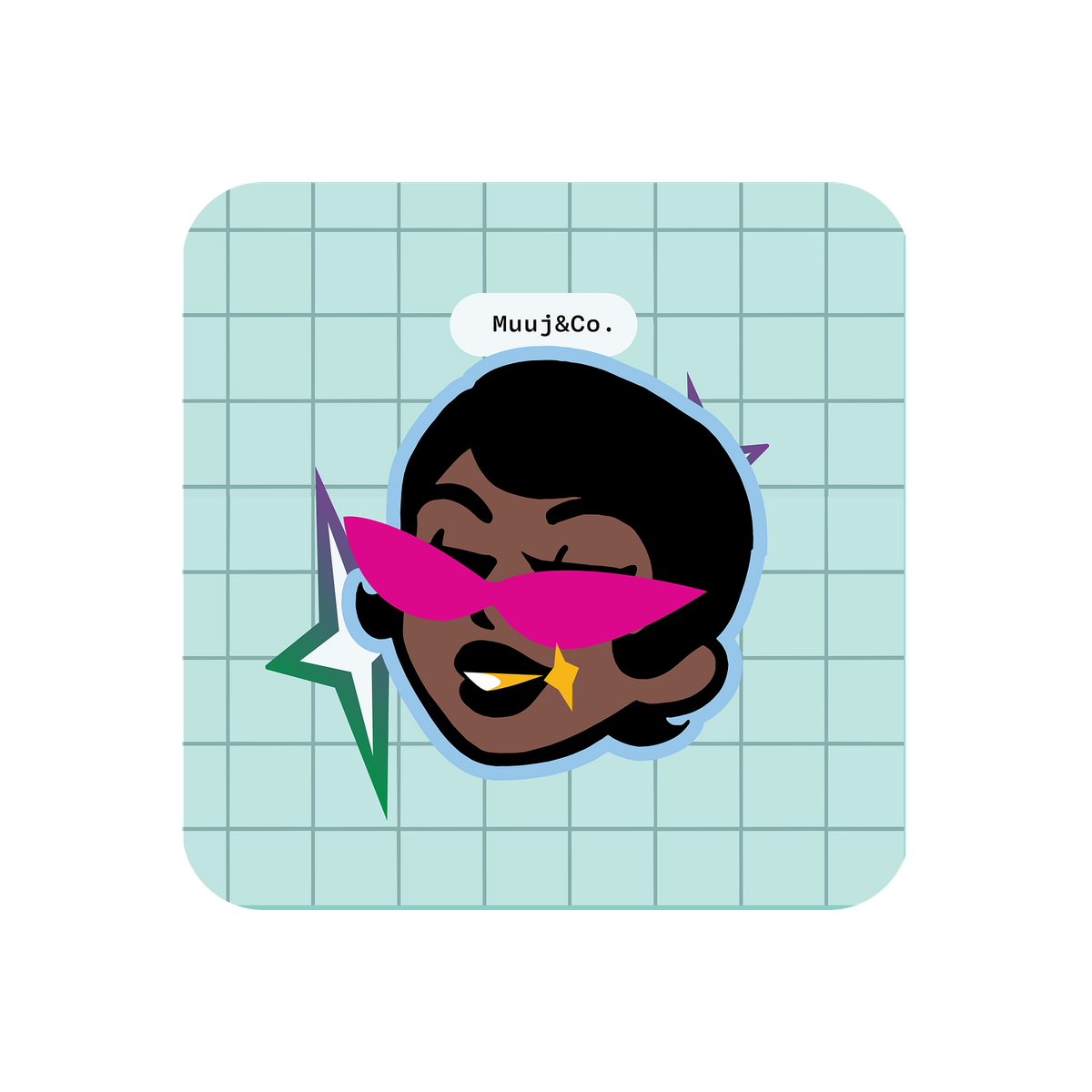 It Girl Acrylic Pin