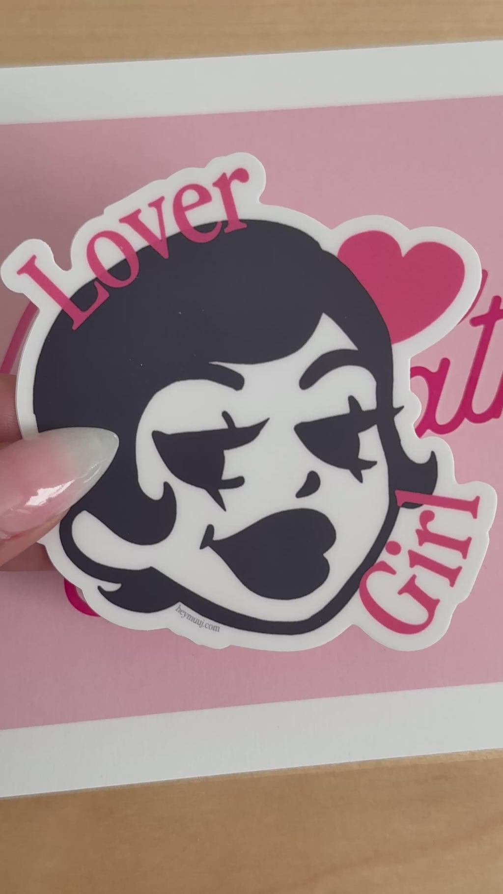 Lover Girl Sticker