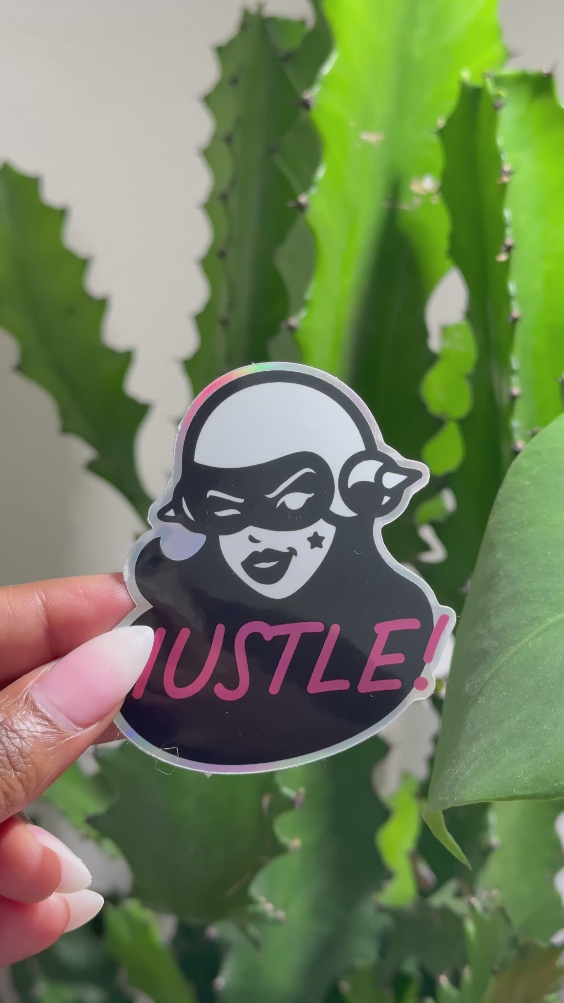 Hustle Sticker