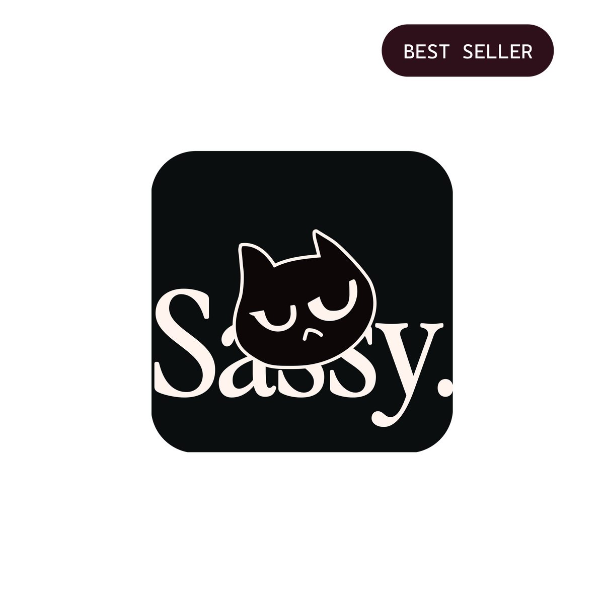 Sassy Cat Enamel Pin